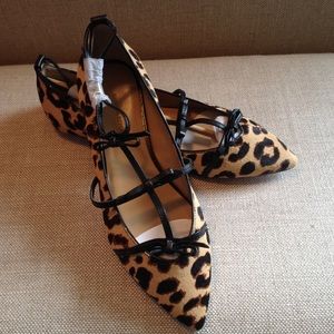 Banana Republic Calf hair shoes